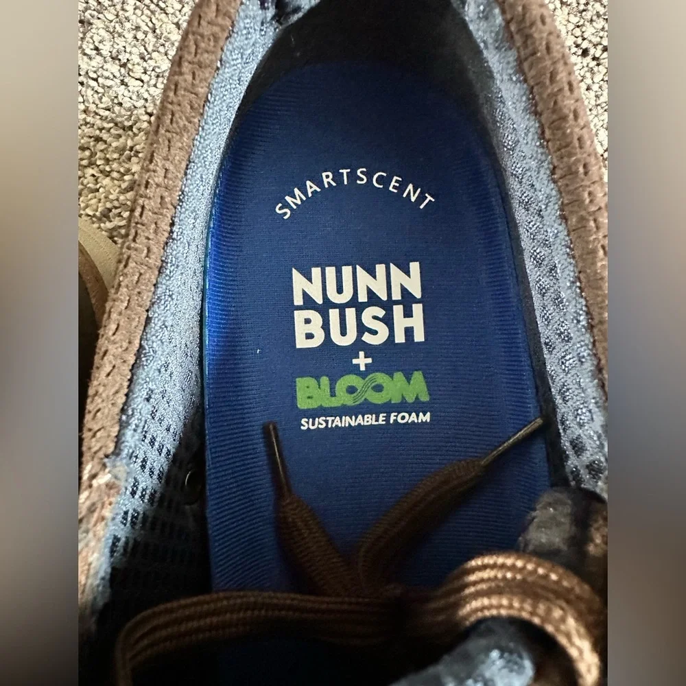 Nunn Bush KORE TOUR 2.0 MEN’S PLAIN TOE OXFORD 9.5 WIDE PRE-LOVED